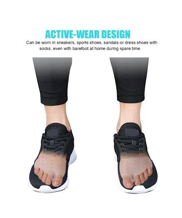 Gel Toe Separators Bunion Corrector with Metatarsal Pads - Hallux Valgus Relief and Callus Prevention - Buy Online on GoSupps.com