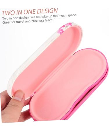 Personalized Double-Layer Glasses Case | Healvian Travel Accessories & Contact Lens Holder - Buy Online on GoSupps.com