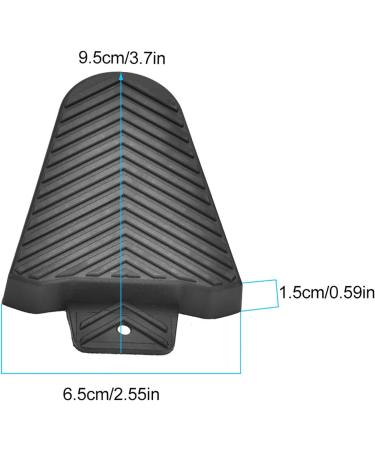 Alomejor Bike Cleat Cover - 1 Pair Cycling Shoes Cleat Covers for Bicycle Pedal Protection - Buy Online on GoSupps.com