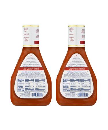 Ken's Steak House Lite Country French with Orange Blossom Honey Dressing - 16 Fl Oz, Pack of 2 - Buy Online on GoSupps.com
