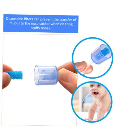 Healeved Nasal Aspirator Filter Cotton Sponges - 6 Sets - Buy Online on GoSupps.com