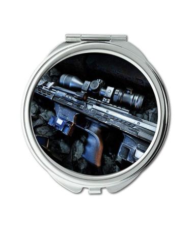 YENDOSTEEN Mirror makeup mirror 3 gun Round Mirror hd gun s p pocket mirror portable mirror