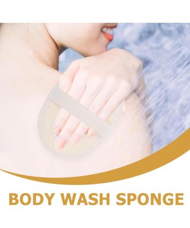 FOMIYES Bath Loofah Shower Sponge | Exfoliating Body Wash Scrubber | Soft Mesh Pouf & Dual-Sided Deep Cleansing Bath Scrunchies - Buy Online on GoSupps.com