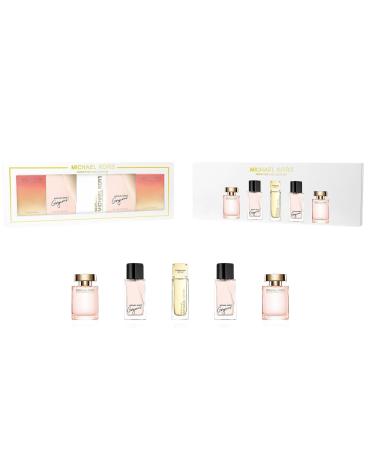 Michael Kors Perfume for Women Mini Gift Set Variety Splashes Gorgeous Wanderlust Sexy Amber