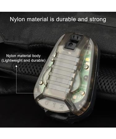 Mioyoow Tactical Helmet Light | Designable IR LED Flashlight for Adventurers | Green Tactical Klipp Light (No Battery) - Buy Online on GoSupps.com