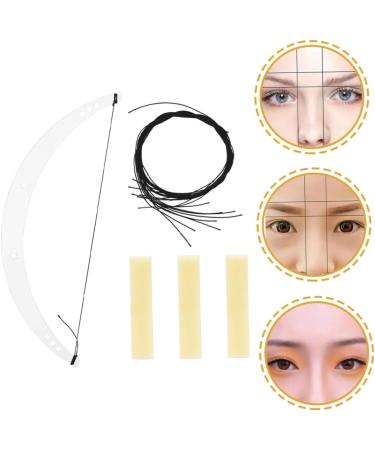 Angoily 1 set Acrylic Positioning Ruler Balance Tool Bow Eyebrow Kit Level Bow-shaped Shaping Auxiliary - Buy Online on GoSupps.com