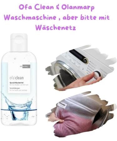 Ofa Clean Special Detergent for Support Stockings - 250ml + Olanmarp Laundry Net - 500ml Pack | Best Care for Compression Garments - Buy Online on GoSupps.com
