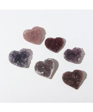 1pc Natural Cluster Grey Amethyst Heart Reiky Gem Quartz Decorate DIY Jewelry Parts Can be Used for (Color : Amethyst Cluster Size : 1pc) Obelisk 1pc Amethyst Cluster - Buy Online on GoSupps.com