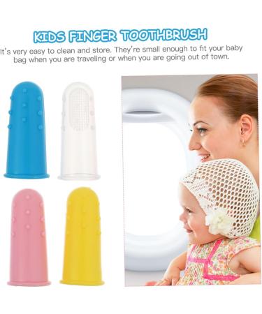Tovinanna 12th Silicone Toothbrush for Children | Infant Finger Brush - Gentle Tooth Cleaning Tool - Buy Online on GoSupps.com