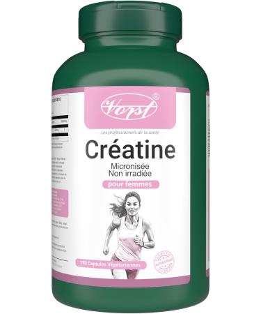 VORST Creatine Supplement for Women 3 x 180 Vegan Capsules | Monohydrate Micronized Non Irradiated | Pills for Adults of All Ages | 3 Bottles 540 count (Pack of 1) - Buy Online on GoSupps.com