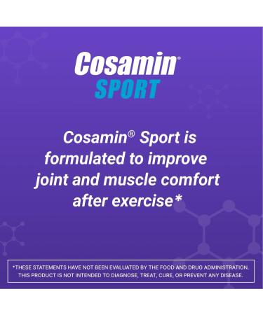 Cosamin Sport - Joint & Muscle Comfort Supplement | 74 Capsules for Post-Exercise Relief - Buy Online on GoSupps.com