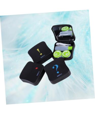 Buy Lalafina 4er Box Contact Lens Container & Solution - Stylish Storage Case with Tweezers & Mirror for International Shipping - Buy Online on GoSupps.com