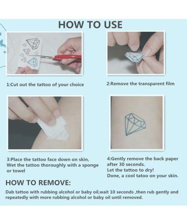 Yesallwas Large Peacock Temporary Tattoo Sticker - Waterproof & Long Lasting Fake Tattoos for Women - Realistic Arm Body Art for Girls and Models - Buy Online on GoSupps.com