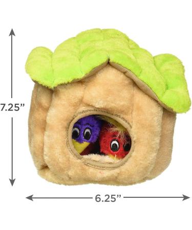 Outward Hound Kyjen 31009 Hide A Bird Dog Toys Interactive Plush Squeak 4-Piece Toy Large Multicolor - Buy Online on GoSupps.com