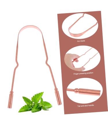 Premium Copper Brush & Scraper Set for Effective Oral Care - Reusable Tool for a Healthy Smile - Buy Online on GoSupps.com