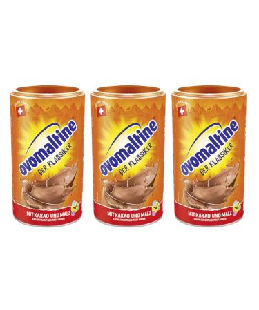 Ovomaltine powder drink can, pack of 3 (3 x 500 g) ...