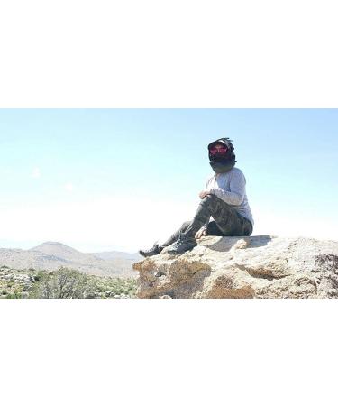 Explore Land Cotton Shemagh Tactical Desert Scarf Wrap in Black - Versatile Outdoor Gear - Buy Online on GoSupps.com