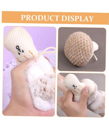 Didiseaon Mushroom Cleansing Puff | Exfoliating Facial Sponge & Scrubber | Bath Accessories for Deep Cleansing - Buy Online on GoSupps.com