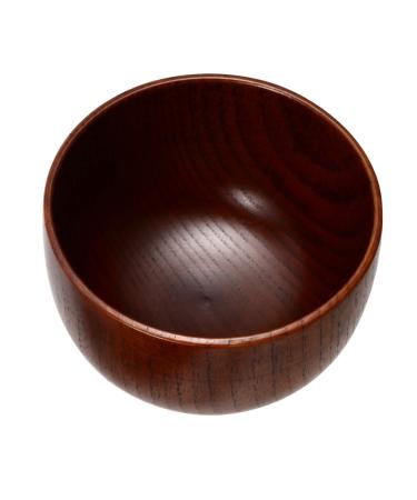 Healeved pogonotomy cleaning shell children's utensils travel container children's cup men shaving shell hair tanks soap shell soap shell mug wooden brown brown shaving bowl razor cup