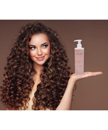 Juuce Bloomy Curl Conditioner 450ml - Curly Girl Method Sulfate-Free Silicone-Free Paraben-Free - Shiny Well-Kept Curls - Buy Online on GoSupps.com