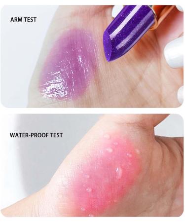  Eastuy Lipstick Lip Pencil - Long-lasting temperature-changing color lipstick - Moisturizing temperature-changing color lip pencil Eastuy red - Buy Online on GoSupps.com