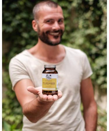 Green Panda Organic Artichoke Capsules - 120 Vegan Capsules with Dandelion & Milk Thistle - 10x Artichoke Extract in Glass Container. - Buy Online on GoSupps.com