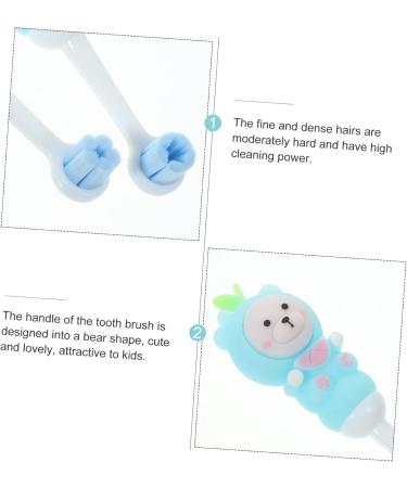 Healvian 6-Pack Children's Toothbrushes - Soft Bristles Bulk Toothbrush for Kids & Toddlers | Travel-Friendly Oral Care - Buy Online on GoSupps.com