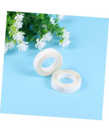 Angoily 2 Rolls Front Lace Hair Accessory for Women Tape on Extensions Extension Extension Belt Double Sided Extension Tape Toupee Tape Hand Weaving Wig Adhesive Tape White - Buy Online on GoSupps.com
