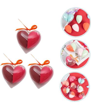 POPETPOP 9 Boxes Heart-shaped Makeup Sponge Eyeliner Makeup Puff Face for Cleansing Makeup Powder Puffs Heart Powder Puff Cosmetic Puff Hydrophilic Polyurethane Travel Make up Cream - Buy Online on GoSupps.com