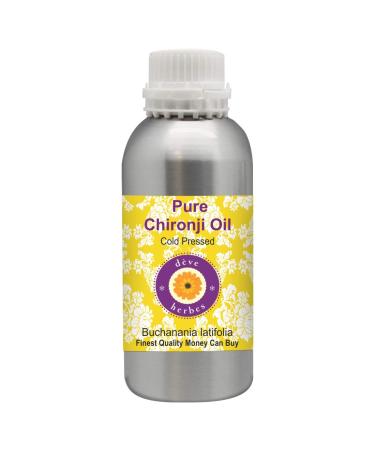 Deve Herbes Pure Chironji Oil Buchanania latifolia 100 Natural Therapeutic Grade Cold Pressed 630ml