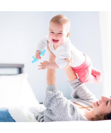 Goowafur Silicone Biting Toys for Children | Multi-Bit Bite Rings for 3-12 Months | Dental Relief Teething Toys - Buy Online on GoSupps.com