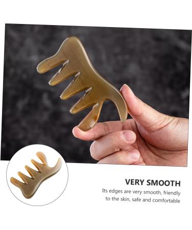 TOVINANNA 3-Piece Scratching Comb & Earpiercing Set | Handheld Head & Body Massage Device for Facial & Trigger Point Relief | 11x5.5x0.7 cm - Buy Online on GoSupps.com