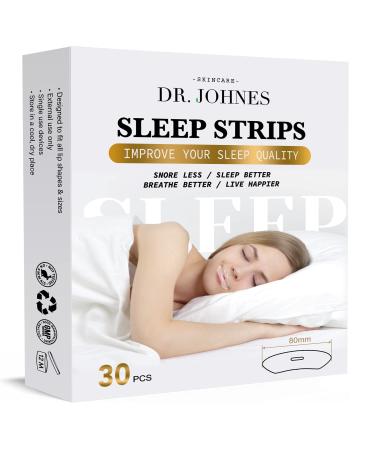 Dr.Johnes Mouth Tape for Sleeping Sleep Mouth Tape Anti Snoring Devices - Advanced Gentle Mouth Tape for Better Nose Breathing - Provide Effective - 30 PCS