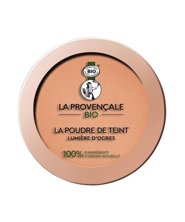 La Proven ale La Proven ale Bio - Ochre Light Foundation Powder - Certified Organic - 100% Naturally Derived Ingredients - For All Skin Types - Shade: Medium Dark (03) - 8 g