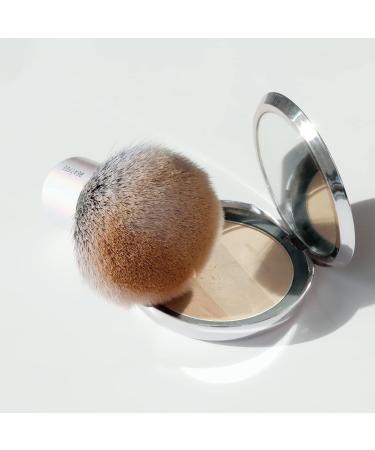 Large Blusher Brush for Powder Foundation & Bronzer - Bright 02 Silver - Buy Online on GoSupps.com