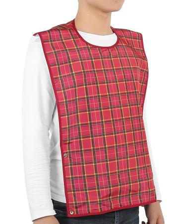Adult Bib Skin-friendly Double Waterproof Clothes Protector Bib Pratical Soft for Adult Elder - Buy Online on GoSupps.com