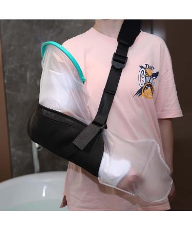 Arm Sling Shoulder Immobilizer for Torn Rotator Cuff - Medical Brace for Elbow & Wrist Injuries Left & Right Arm Men & Women - Support for Fractures Dislocations & Strains - Buy Online on GoSupps.com