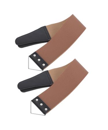 minkissy 6 Pcs Cloth Tool Accessories Artificial Leather Double Sided 46.5x6cmx3pcs Various Colors X 3 Pieces