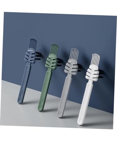 Cabilock Lot de 4 Brosses Peigne Nettoyantes Portables 4 Pcs Compactes pour Nettoyage Cheveux et Brosses Outil Pratique Bleu Vert Gris Blanc Usage Maison et Salon - Buy Online on GoSupps.com