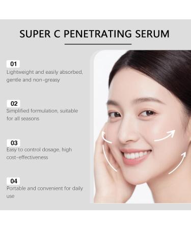 Nuvilo Vitamin C facial serum lightening and moisturizing light skin serum for smooth evenlooking skin 1 piece 1 piece - Buy Online on GoSupps.com