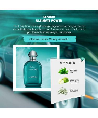 Jaguar Ultimate Power Men EDT Spray 3.4 oz 3.4 Ounce (Pack of 1) - Buy Online on GoSupps.com