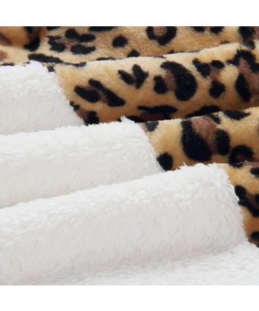 Bigfanshu Women's Tops Leopard Patchwork Long Sleeve Sweatshirt Pullover Shirt Blouse White - Buy Online on GoSupps.com