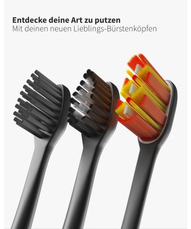 Zahnheld Super Set: Electric Sound Toothbrush Gero + Aquadent Oral Shower | Includes Brush Head & Travel Case | Effective Black Tooth & Interdental Cleaning - Buy Online on GoSupps.com