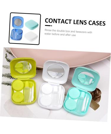 Gleavi Contact Lens Case - Travel-Friendly Organizer for Colored Contact Lenses | Durable Frosted PP Container | Compact & Stylish Contact Lens Box - Buy Online on GoSupps.com
