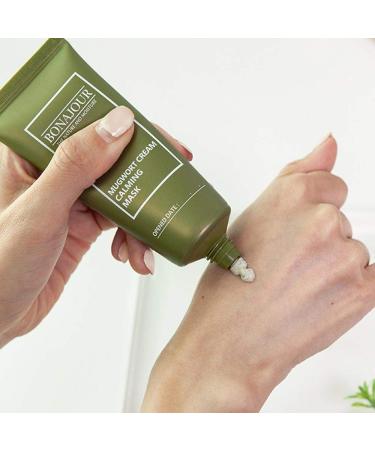 Organic Mugwort & Green Tea Calming Clay Mask | Nourishing & Soothing - 1.9 Fl. Oz - BONAJOUR - Buy Online on GoSupps.com