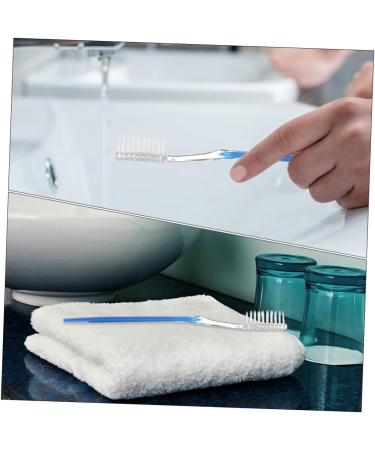 Solustre 50 Pack Disposable Toothbrushes - Travel-Friendly 2-in-1 Cleaning Brushes for Hotels & Travel - Buy Online on GoSupps.com