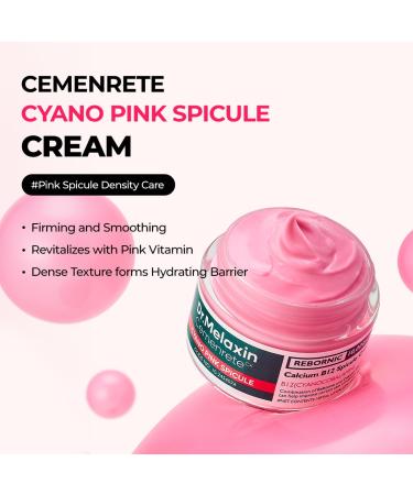 Cyano Pink Spicule Cream - Reduce Dark Circles Puffiness & Fine Lines | Calcium & Vitamin B12 1.69 fl. oz - Buy Online on GoSupps.com