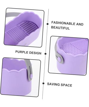 Angoily Box container makeup brush cleaning container Beauty egg makeup brush drying holder women makeup brush cleaner Storage Box cosmetic women makeup tools cleaner - Buy Online on GoSupps.com