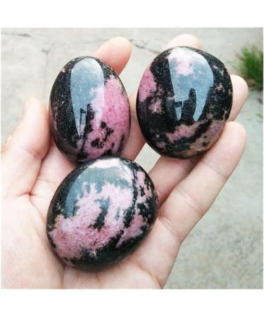 Balance Natural Crystal Stone Plum Blossom Tourmaline Palm Stone Polished Stones Specimen Natural Stones and Minerals Lucky Stone Decorative Stones - Buy Online on GoSupps.com
