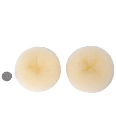 Clothoty 2 Extra Big Hair Bun Donut Maker - Ring Style Dutt & Needle Hair Donut Rolls for Thick Long Hair - Ideal Hair Bun Shaper (4.3 in Blonde) - Buy Online on GoSupps.com